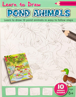 Learn to Draw Pond Animals (Learn to Draw Activity Book